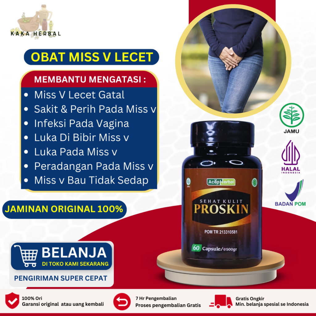 Kaka Herbal - Obat Herbal Infeksi Miss V, Obat Vagina Gatal, Obat Infeksi Jamur Miss V, Obat Vagina 