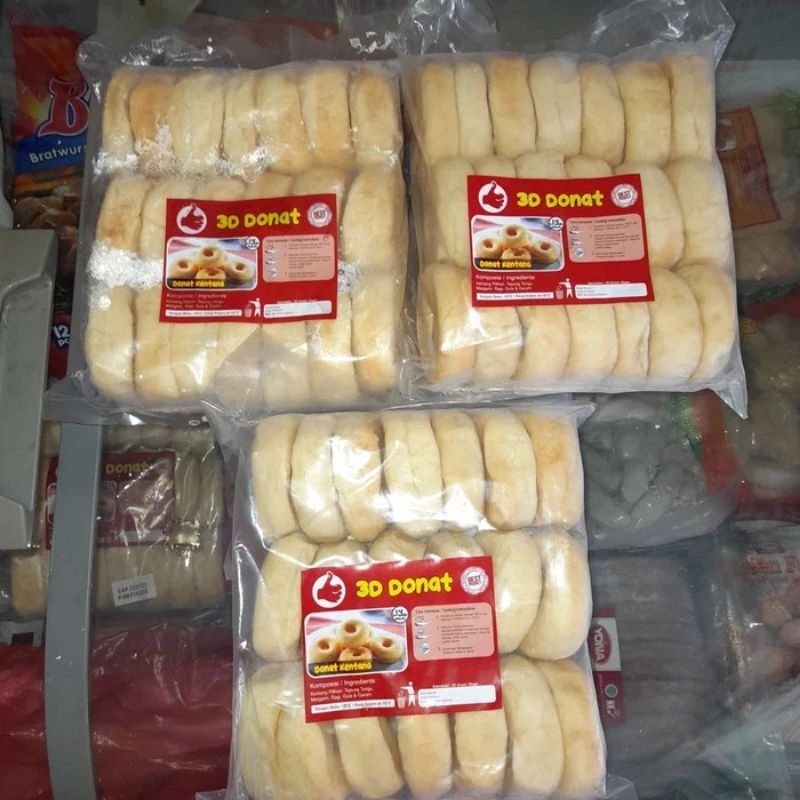 

DONAT KENTANG ISI 20