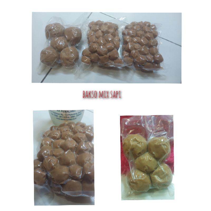 

bakso mix sapi halus