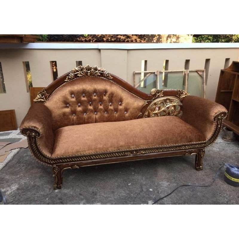 sofa santai jati ukir jepara