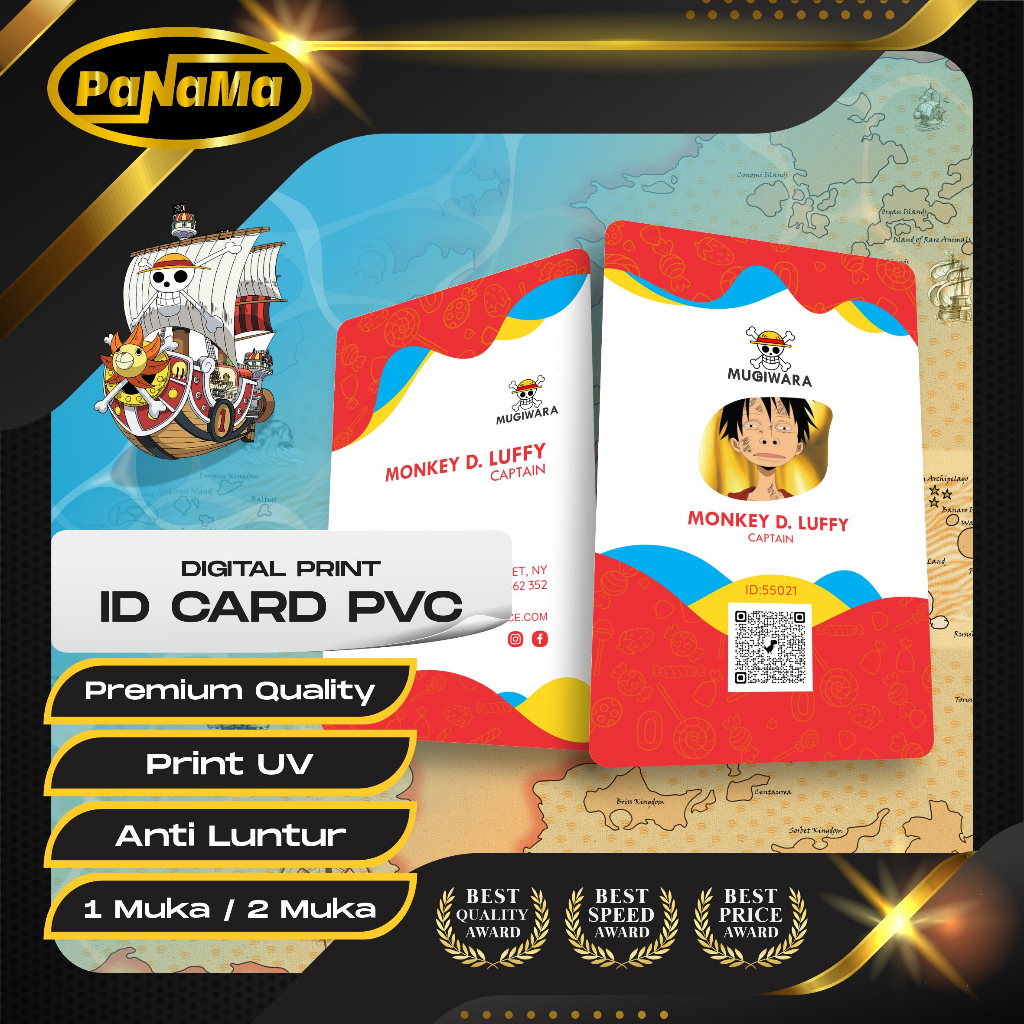 

Print PVC ID Card, Member Card / Cetak ID Card PVC, Kartu Anggota Murah