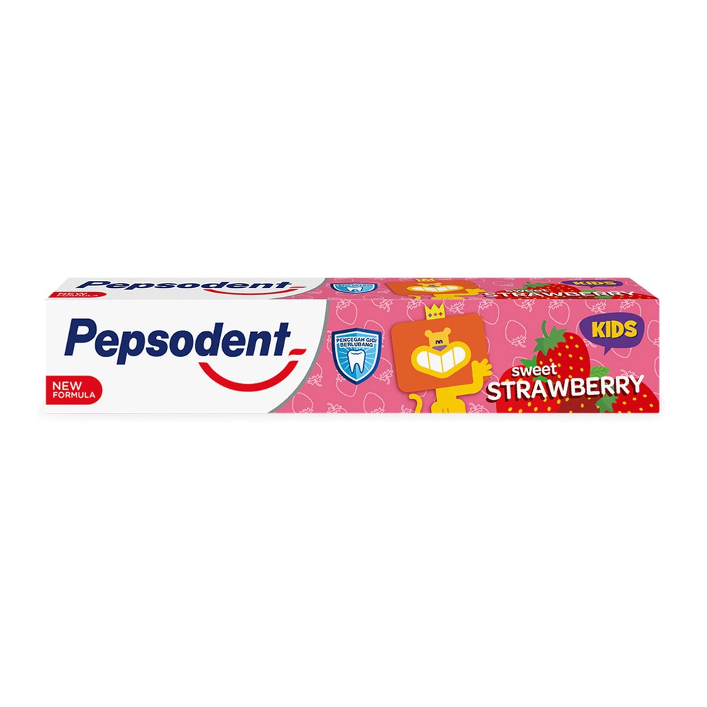 Pasta Gigi Anak Pepsodent Sweet Strawberry