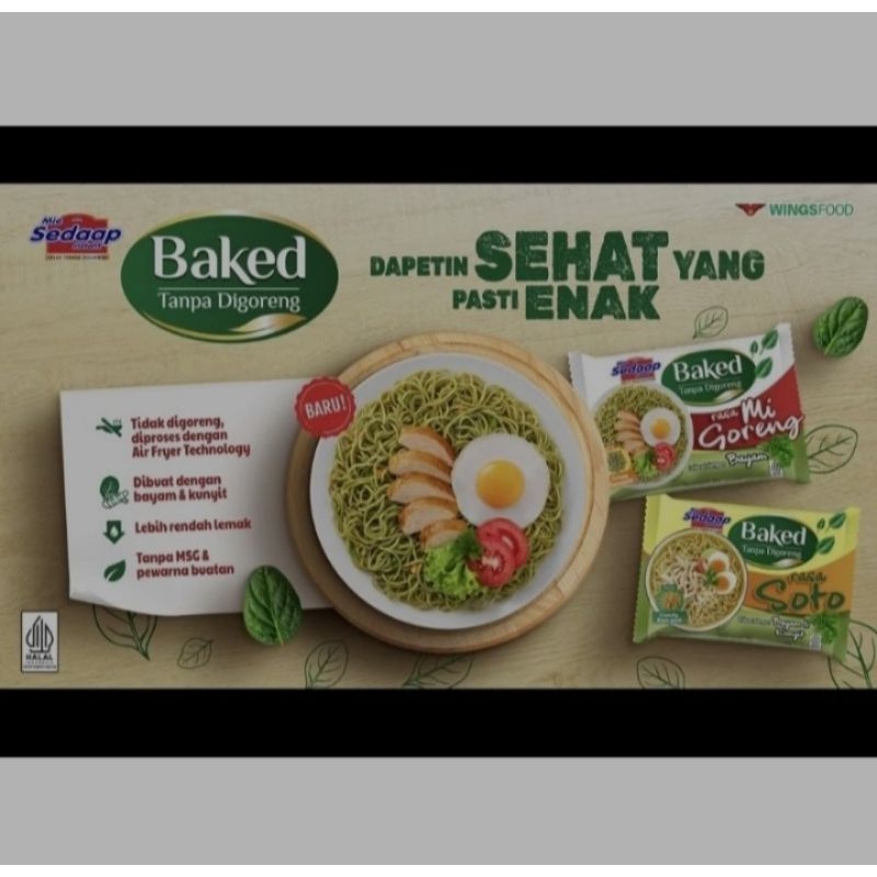 

Mie Sedaap Baked - Goreng dan Soto