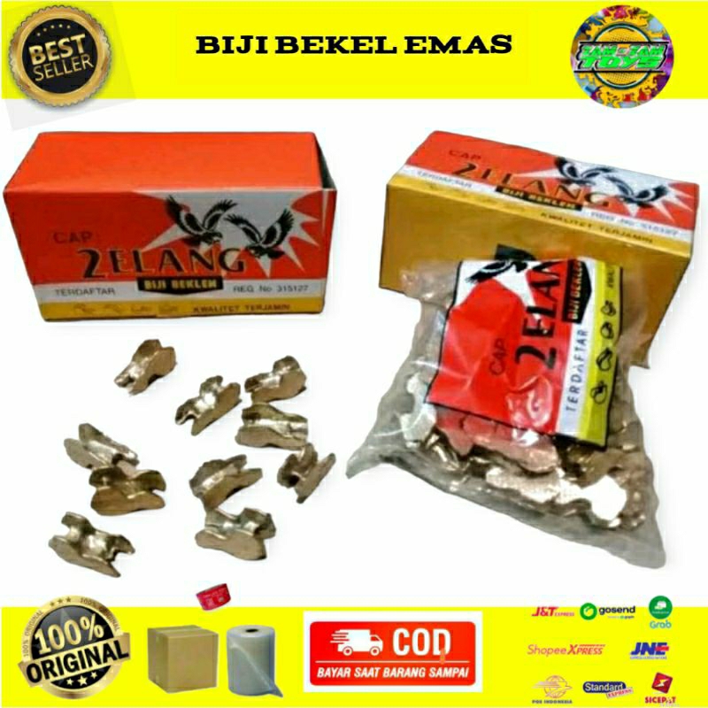 PIT BEKEL | BIJI BEKEL KUNINGAN EMAS