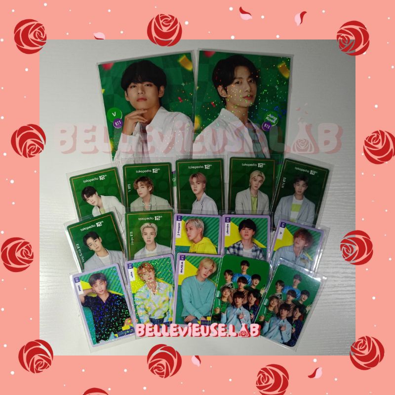 WTS Photocard Postcard PC BTS toko hijau