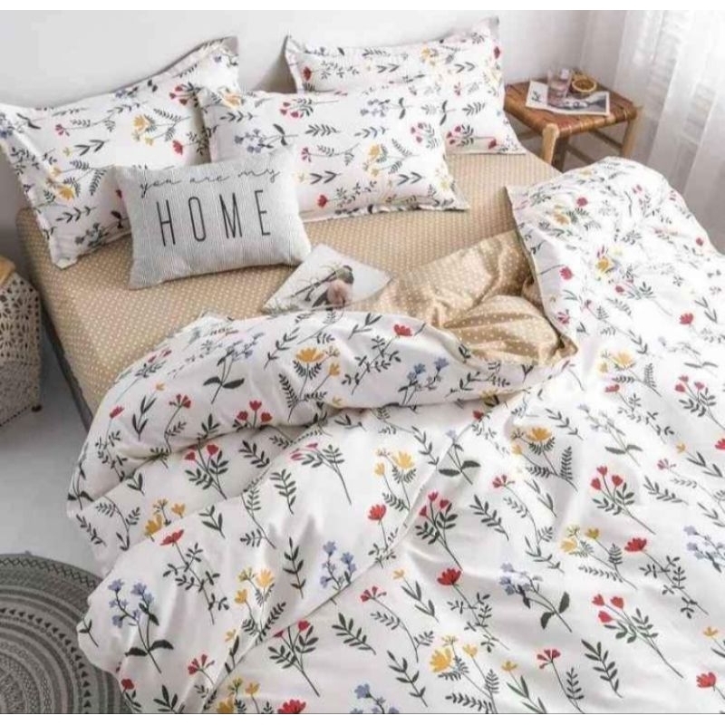 SPREI AESTHETIC KOREA | SPREI LUCU WARNA PASTEL | GRATIS ONGKIR