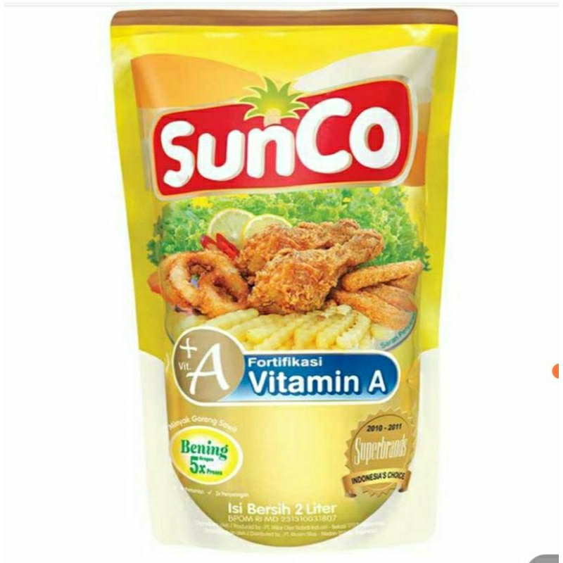 

SunCo Minyak Goreng 2 L