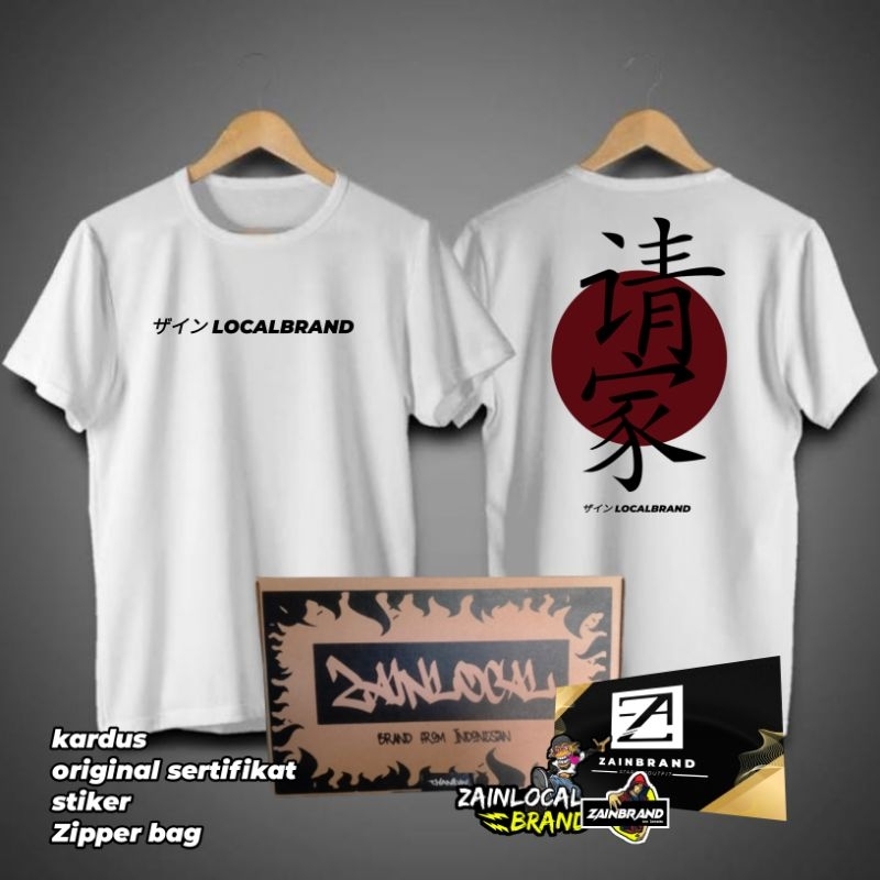 KAOS KEREN PRIA/WANITA MOTIF JEPANG  SERIES COTTON COMBED 24S PREMIUM