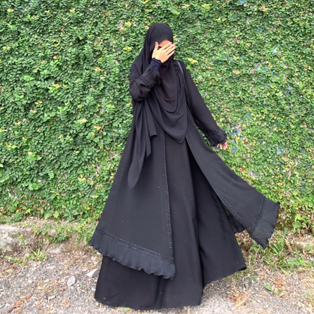 Abaya Arumi plisket by fahimy niqob