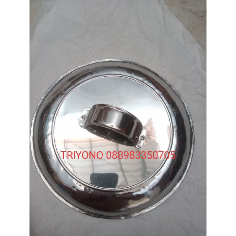 TUTUP LOYANG STAINLESS TEBAL