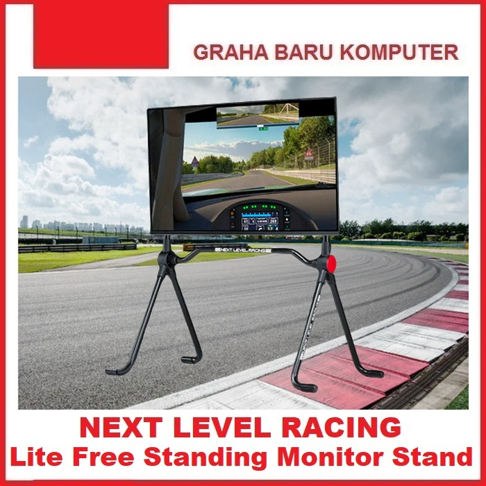 Next Level Racing Lite Free Standing Monitor Add On - Kursi Chair Simulator Sim Game Gaming Geming G