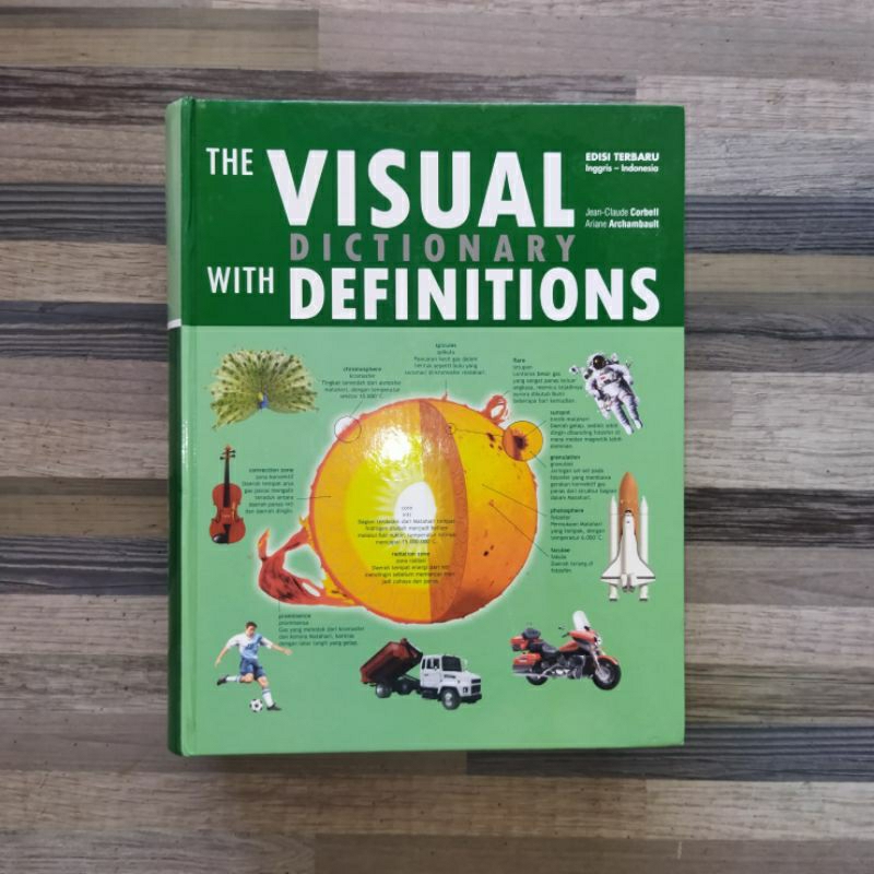 THE VISUAL DICTIONARY WITH DEFINITIONS