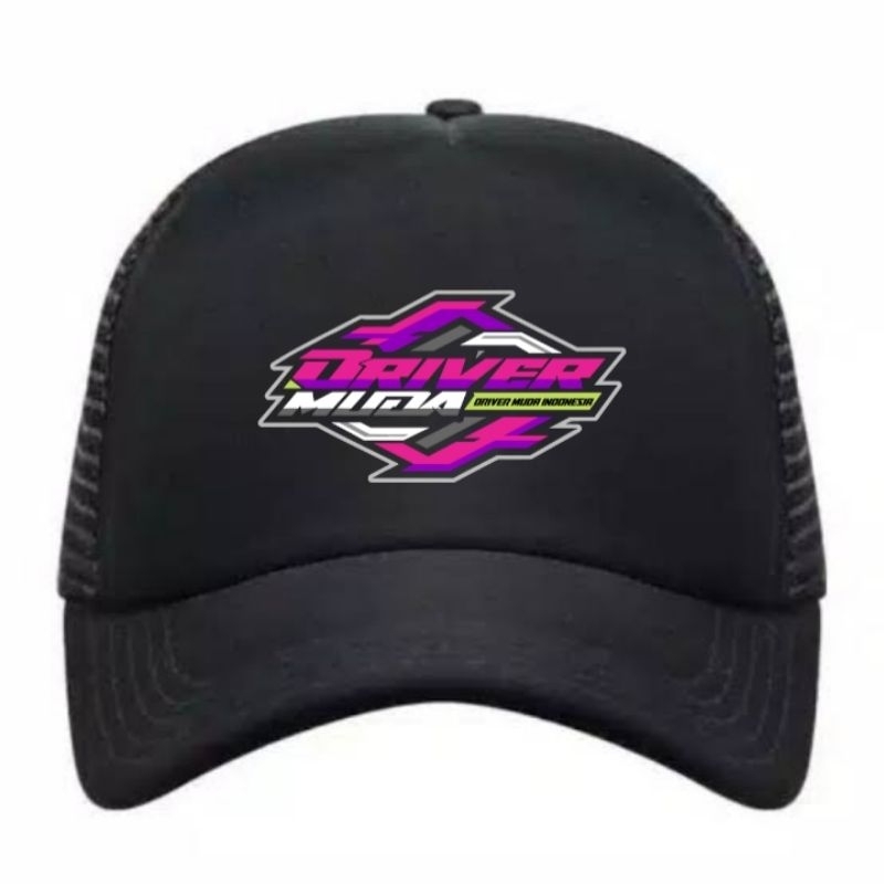 TOPI TRUCKER JARING DRIVER MUDA INDONESIA