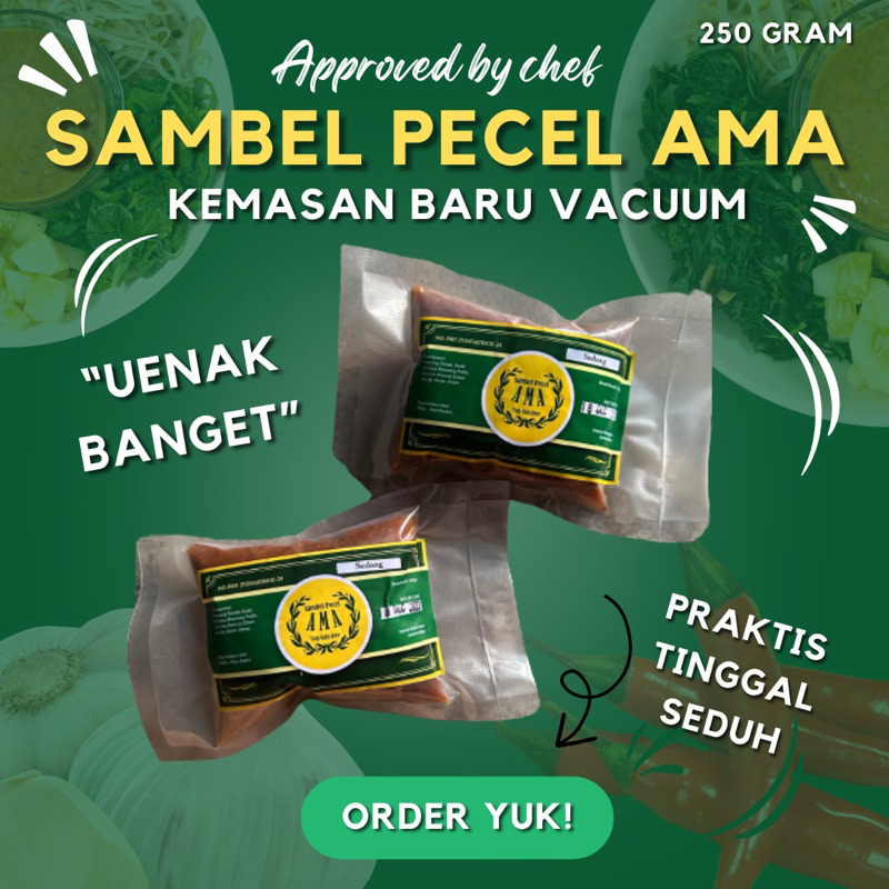 

SAMBEL PECEL AMA 250 GRAM SAMBAL PECEL KEDIRI BUMBU PECEL ENAK ASLI KEDIRI BLITAR SURABAYA