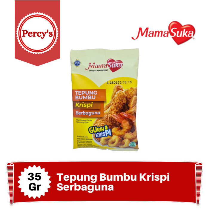 

Mama Suka Tepung Bumbu Krispi 35gr