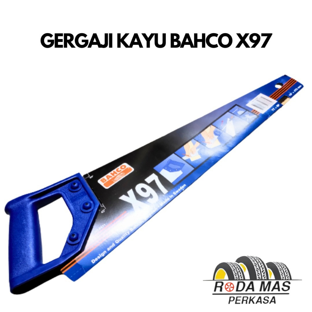 BAHCO X97 - GERGAJI KAYU BAHCO 19 INCH - BAHCO HANDSAW X97 ORIGINAL RMP