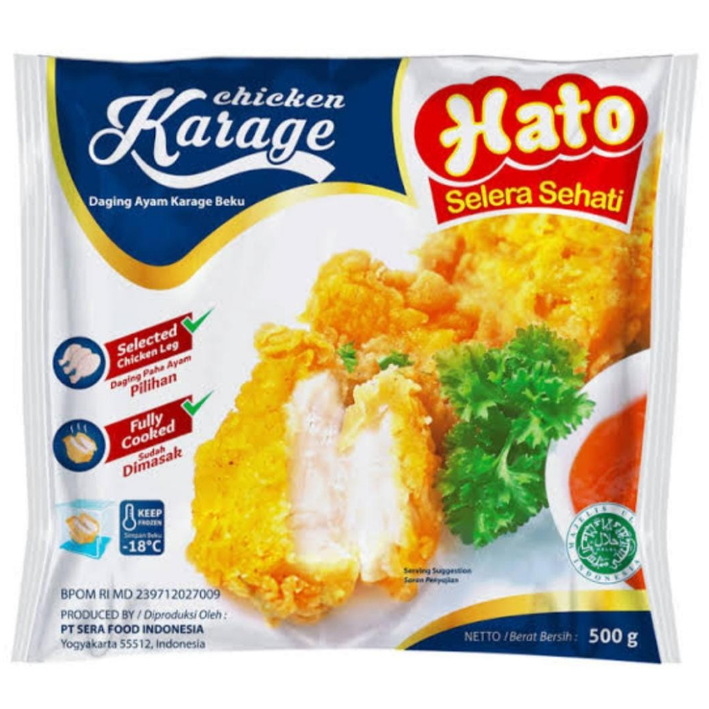 

HATO CHIKEN KARAGE 500GR