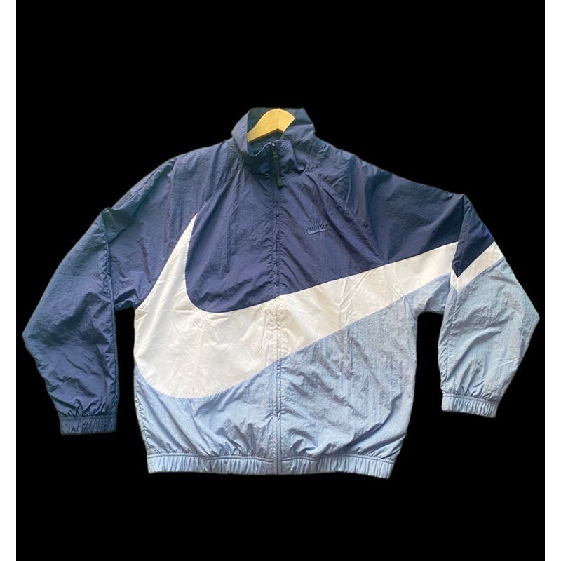 winbreaker nike big swoosh 3tone 3 warna