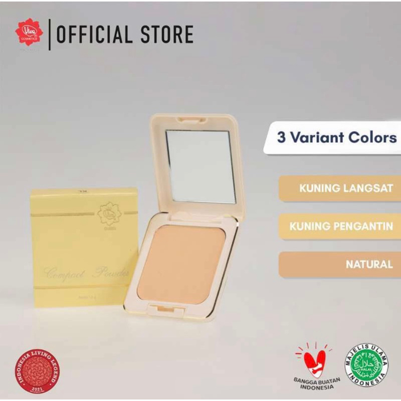 Bedak Viva Queen Compact