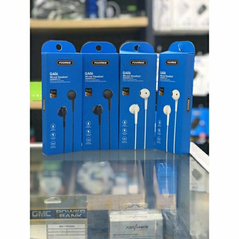 Headset foome QA06 Heandsfree super Bass Original Foome