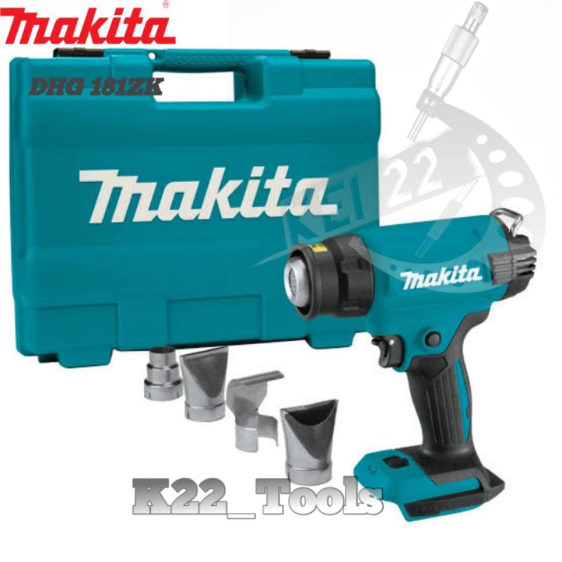 Mesin Heat Gun Makita DHG181ZK - Alat Pemanas Baterai