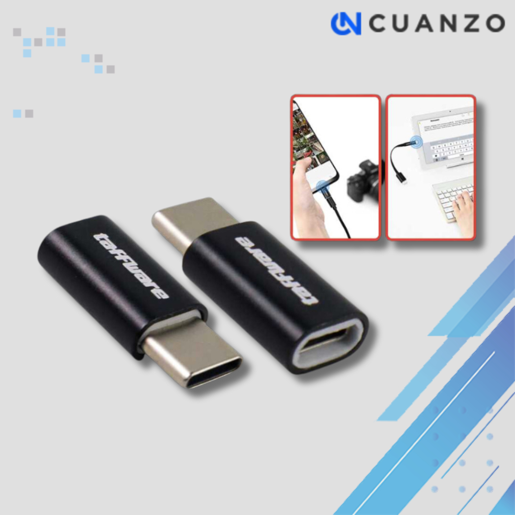 Adaptor Konverter Micro USB ke USB 3.1 Type C OTG Lightning Fast / Otg Adapter Connector Converter M