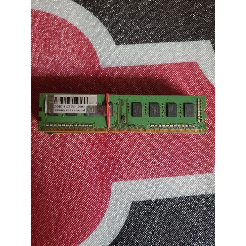 ram v-gen ddr 3 4GB pc-10600