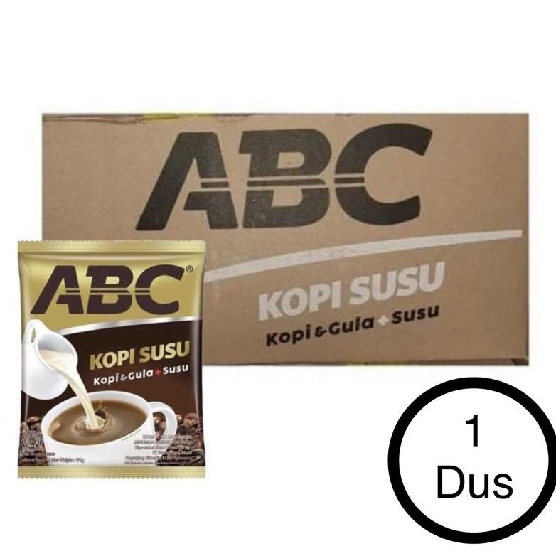 

Kopi ABC Susu 1 Karton 120 Sachet x 30 Gram