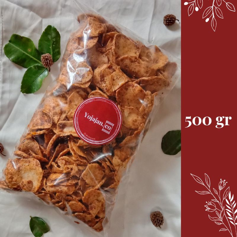 

Basreng Pedas Daun Jeruk 500 gr
