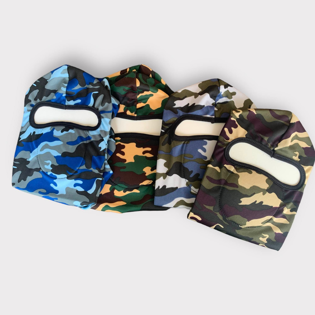 12 Pcs Masker Ninja Loreng / NINJA ARMY]