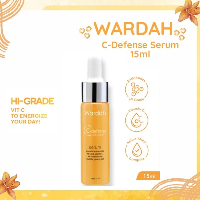WARDAH C-DEFENSE serum 17ml / WARDAH C DEFENSE SERUM