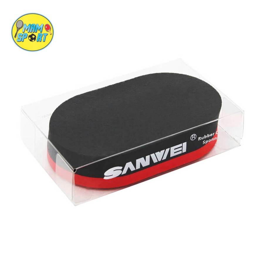 Sanwei Sponge Busa Pembersih Karet Bet Bat Tenis Meja Pingpong Sanwei
