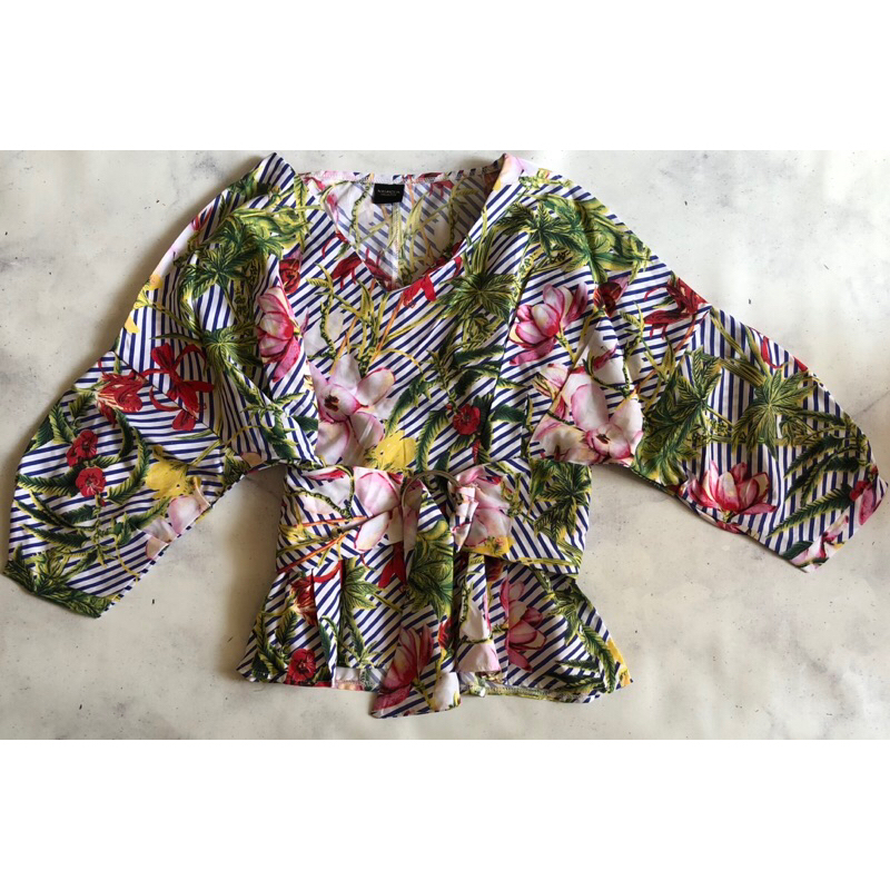 (PL) Preloved Magnolia Blouse Magnolia baju wanita pemakaian pribadi merk branded baju atasan