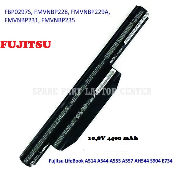 BATERAI BATTERY FUJITSU LIFEBOOK S935 S936 S937 S904 SH904 A553 FMVNBP235 FPCBP429 FMVNBP227 FMVNBP2