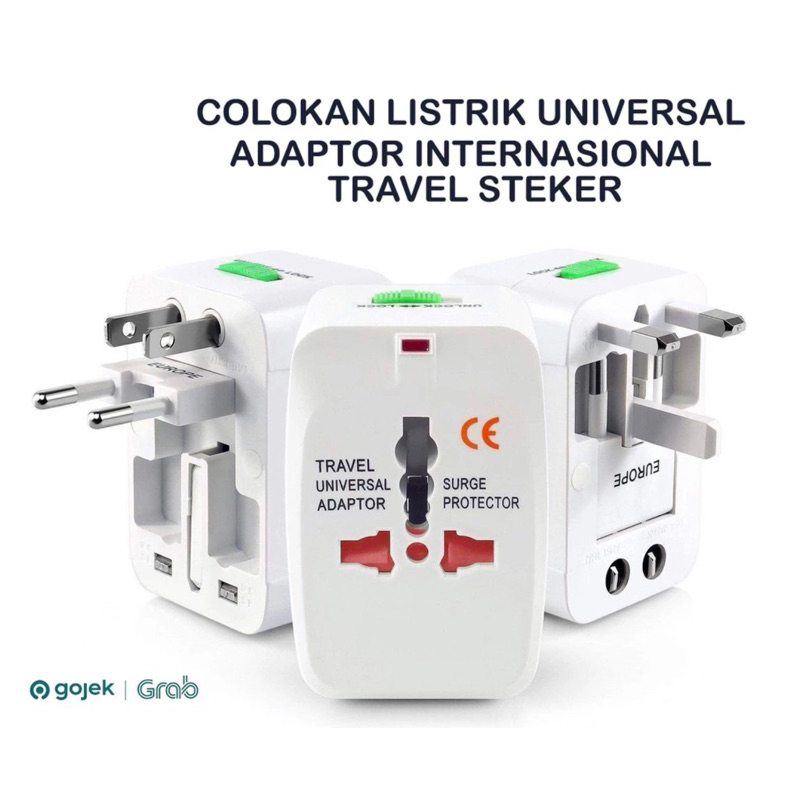 Colokan Listrik Universal | Universal Travel Adaptor