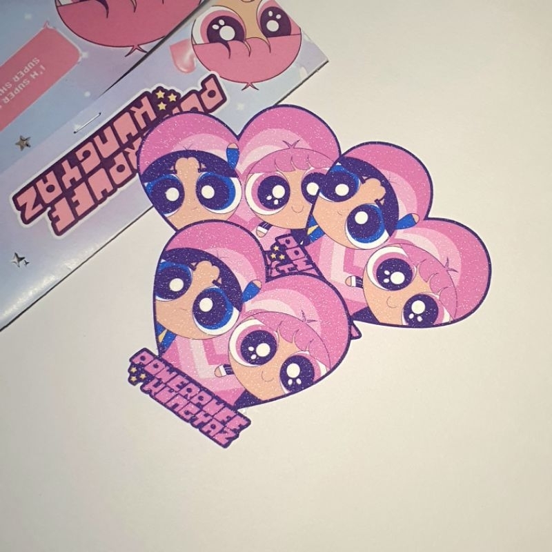 

powerpuff sunsun glitter sticker