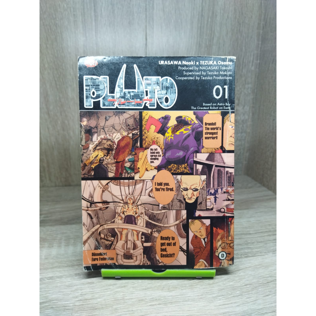 Komik Pluto 1 by Urasawa Naoki