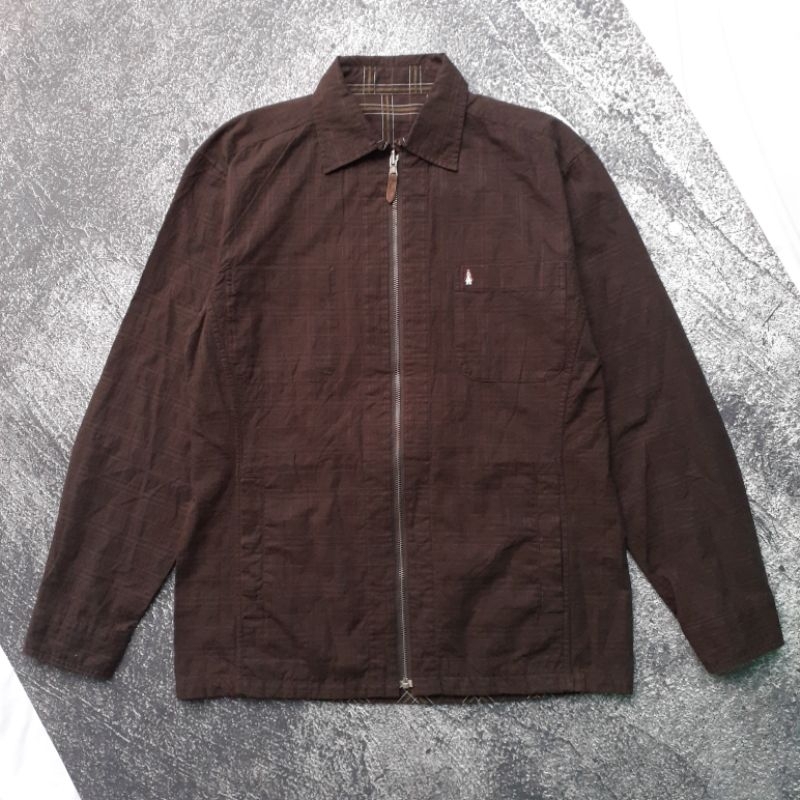 JAKET HARRINGTON HUSH PUPPIES TARTAN REVERSIBLE