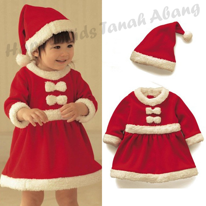 SETELAN BAJU NATAL ANAK LAKI-LAKI / DRESS NATAL ANAK PEREMPUAN TERBARU 2025 / SET BAJU NATAL ANAK