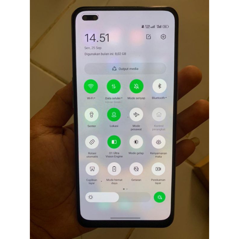 Lcd copotan Oppo Reno4 /4f