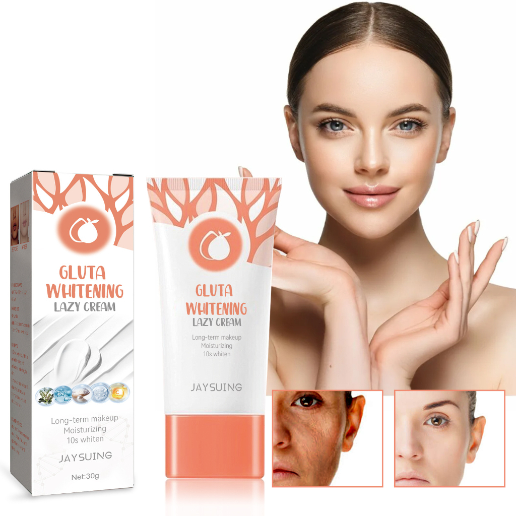 GMEELAN Gluta Whitening Lazy Cream - Day Cream Set Pemutih Wajah Skincare Kit