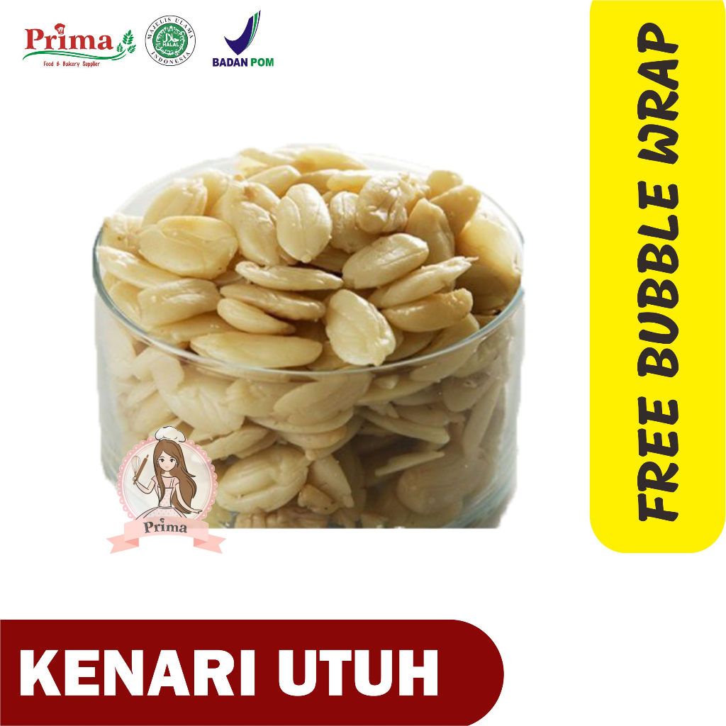 

Kenari utuh 250 gr