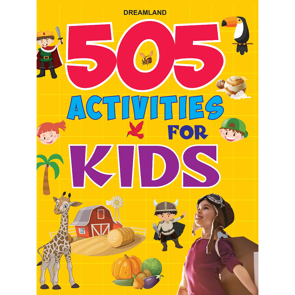 

505 Activities Book for Kids Age 4+