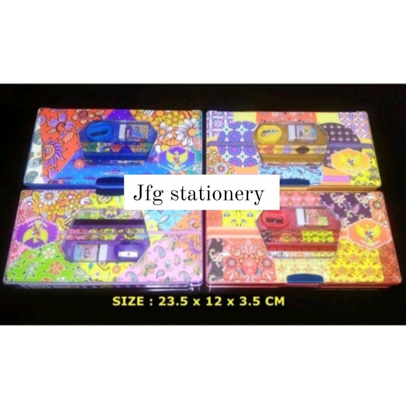 

Kotak Pensil Magnet Batik Set Jumbo