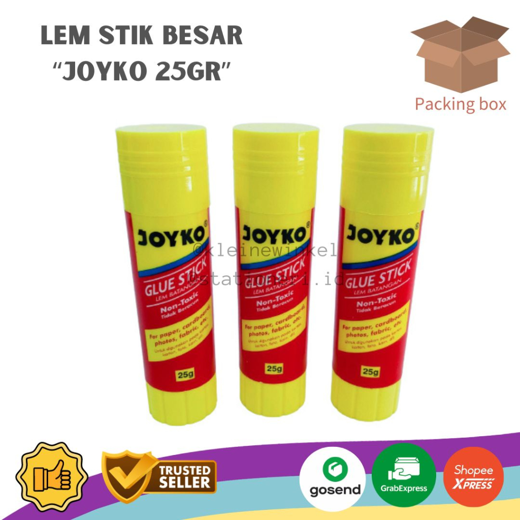 

Lem Stik Joyko Besar 25gr [ 1 PCS ]