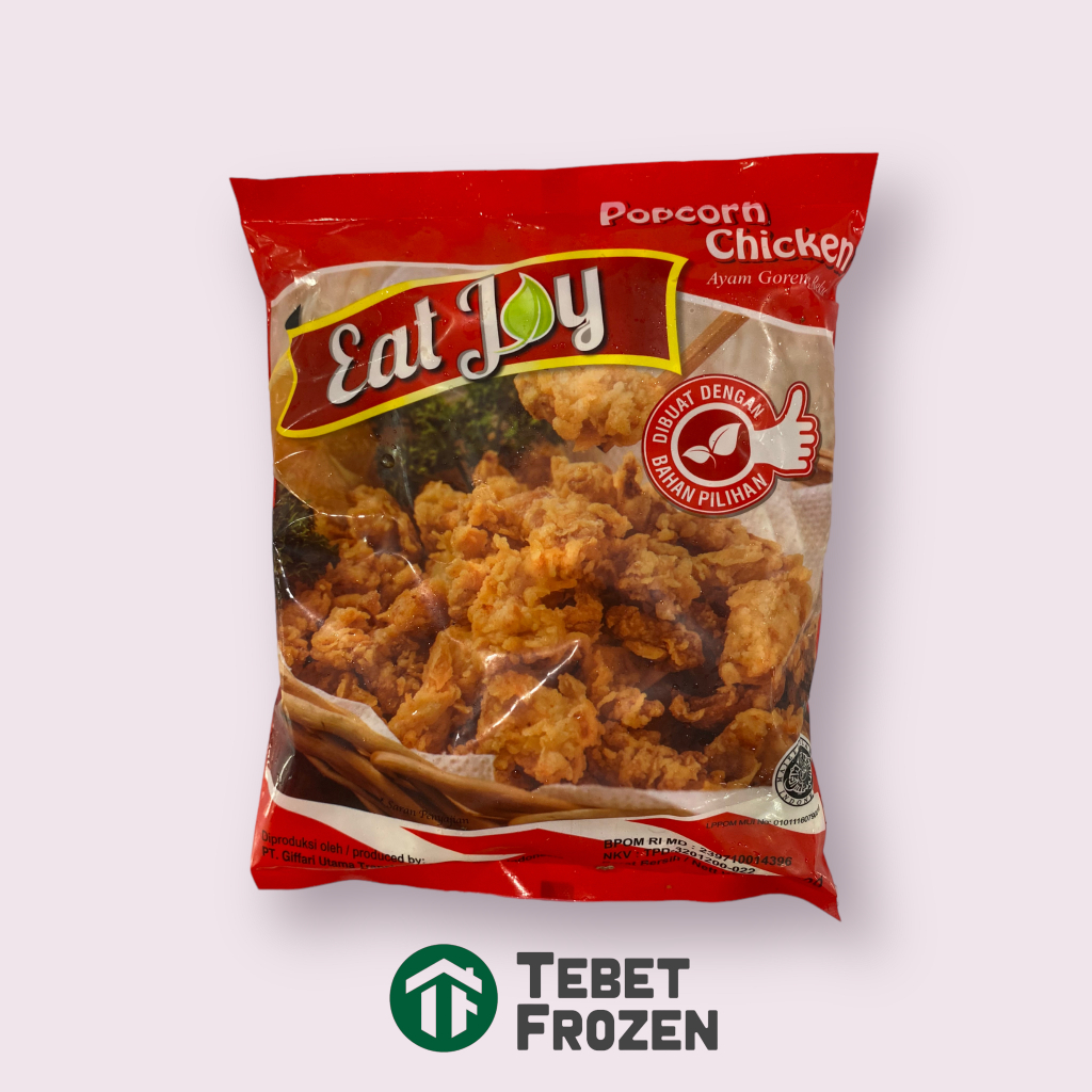 

EATJOY CHICKEN POPCORN 500GR - TEBET FROZEN