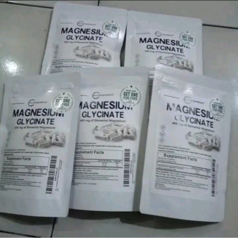 Microingredients Magnesium Glycinate & Citrate 450mg 200 Capsules