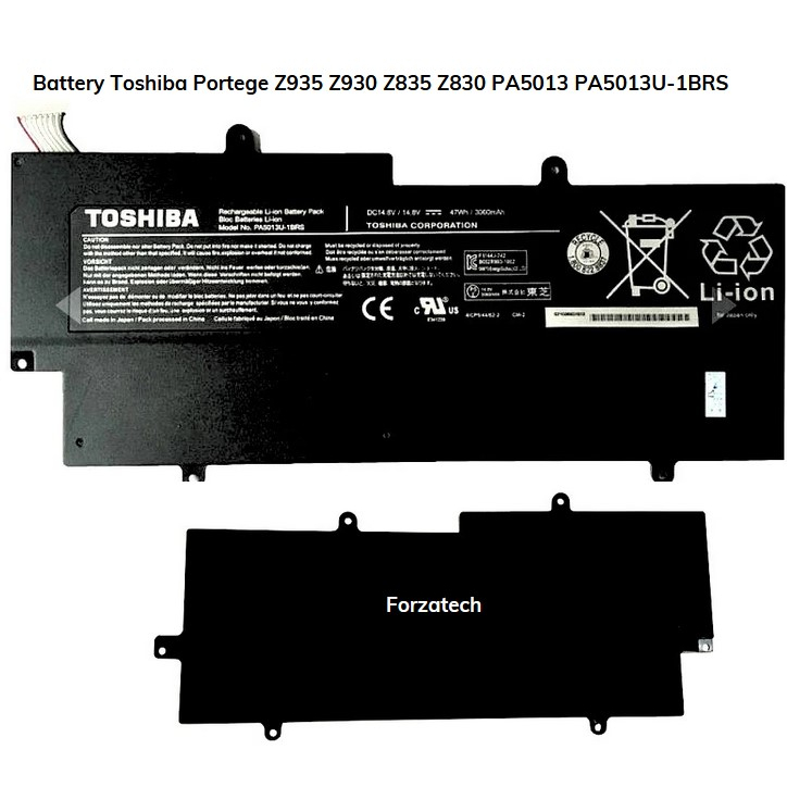 Baterai Toshiba Dynabook R631 R632 R632/F PA5013 Portege Z830 Z835 New Bergaransi