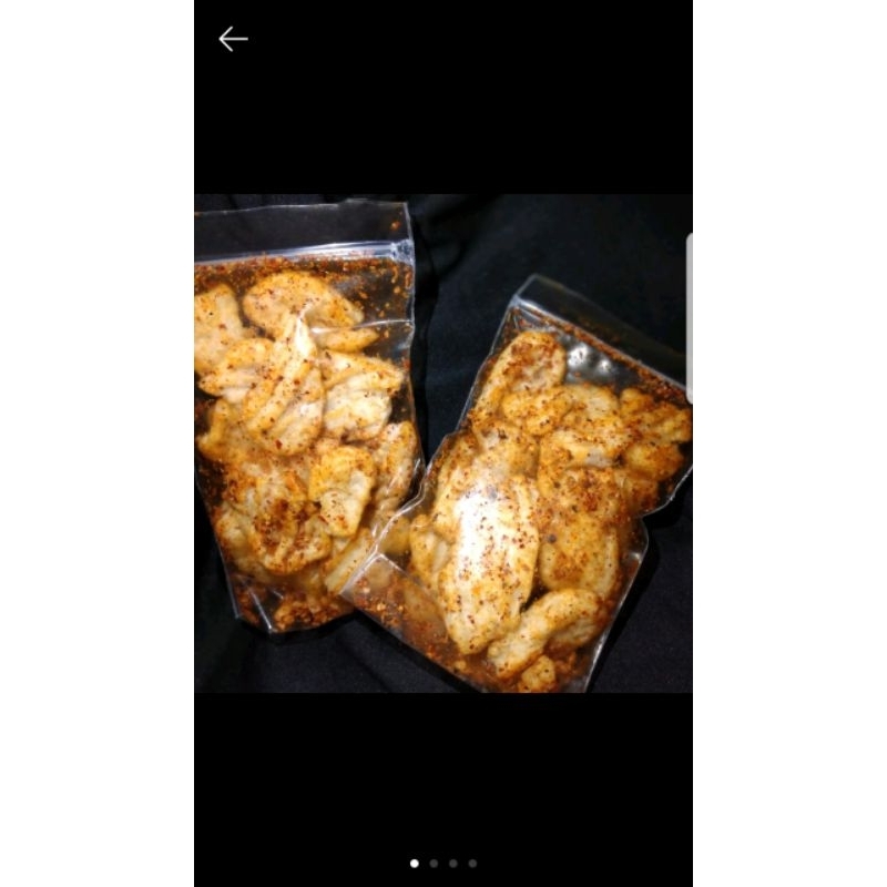 

CUANGKI super gurih &pedass,cuangki lidah 150gram pedas daun jeruk