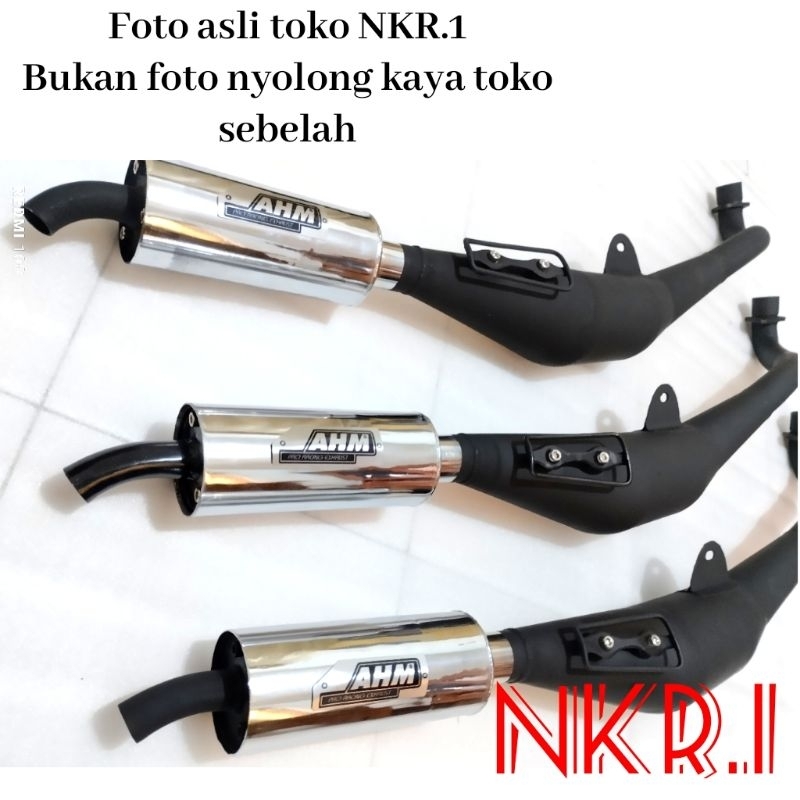 Knalpot F1zr Fizr Ahm standar racing premium